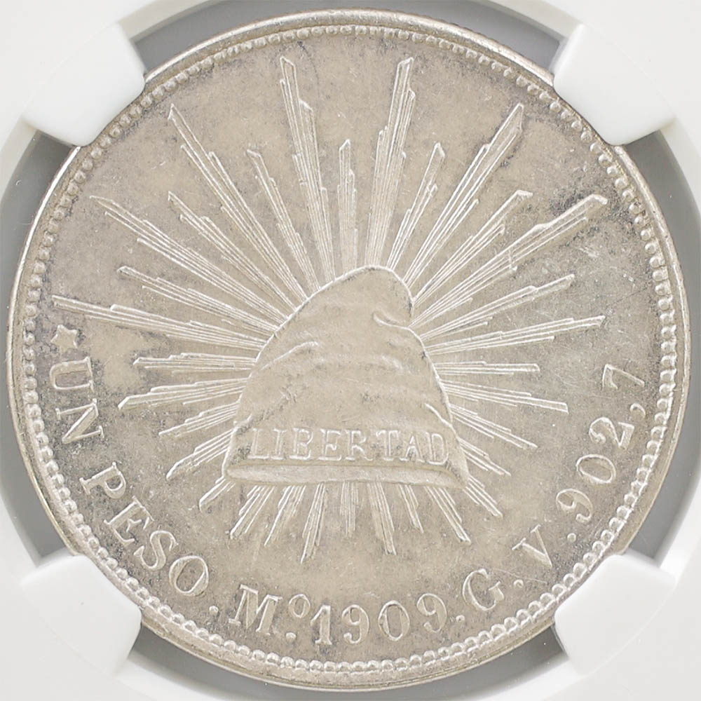 1909 MO GV �ᥭ���� ��Хƥ�����å� 1�ڥ� ��� ̤���� NGC MS63 ̤������ ����ӧ