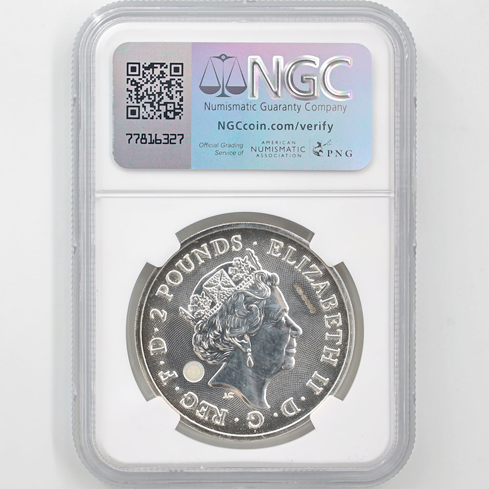 ����� 2023 �ѹ� ���ꥶ�٥�2�� �ᥤ�ե��� 2�ݥ�� ��� 1���� NGC MS 62 �ǹ���� ��̤������ ��Ȣ�� �����ꥹ ��� ������1��Τ�