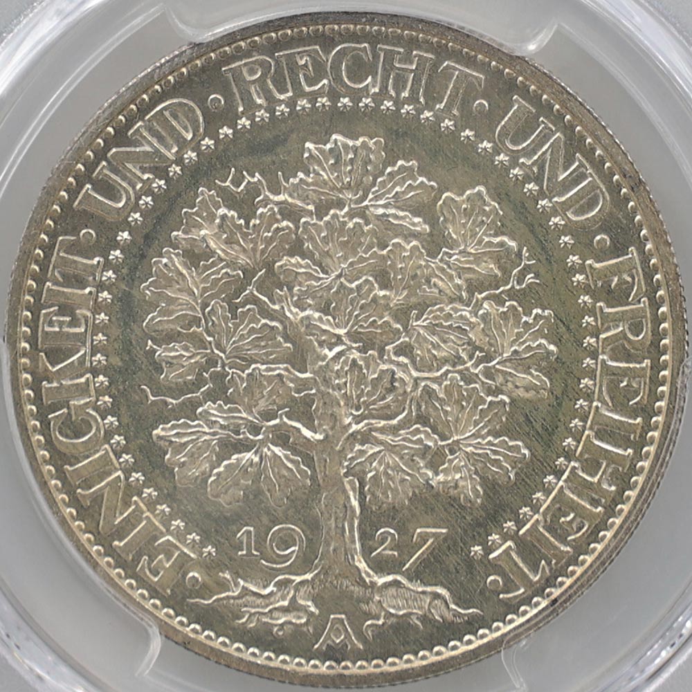  1927 ɥ 磻ޡ붦¹ ĥ꡼ 5ޥ륯  ץ롼 PCGS PR 65 ̤ѡ̤ ڥݥȡݥоݳ