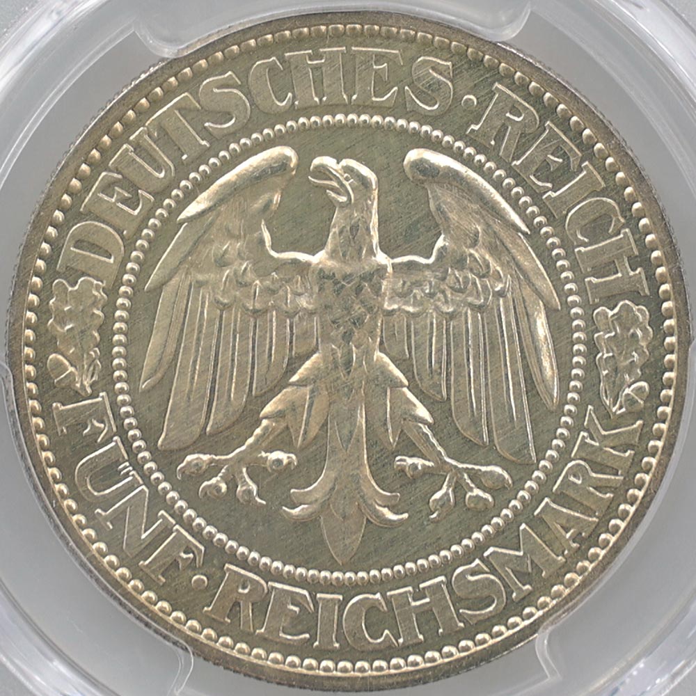  1927 ɥ 磻ޡ붦¹ ĥ꡼ 5ޥ륯  ץ롼 PCGS PR 65 ̤ѡ̤ ڥݥȡݥоݳ