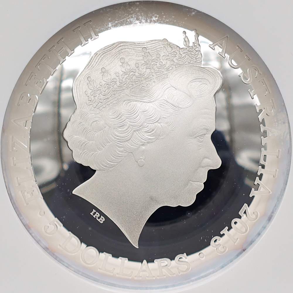 ������ 2013 �������ȥ�ꥢ ��ŷ��ŷ��� �����㤯�� �ɡ��෿ ��� 1���� �ץ롼��  NGC PF 70 UC �ǹ���� ����̤������