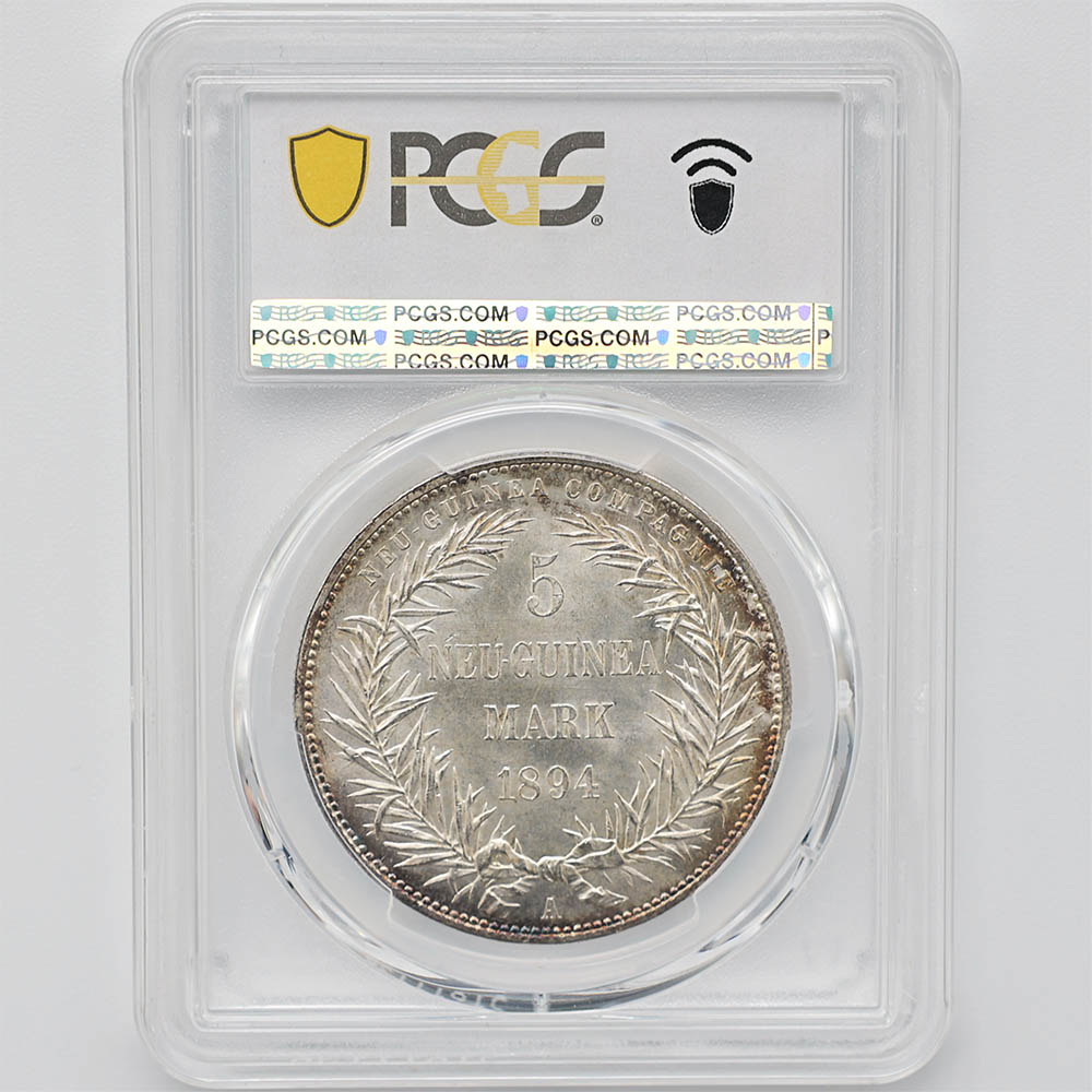 ��α�� 1894 �ɥ����Υ˥塼���˥� �˳�Ļ 5�ޥ륯 ��� PCGS MS 65 ̤���ѡ�����̤������