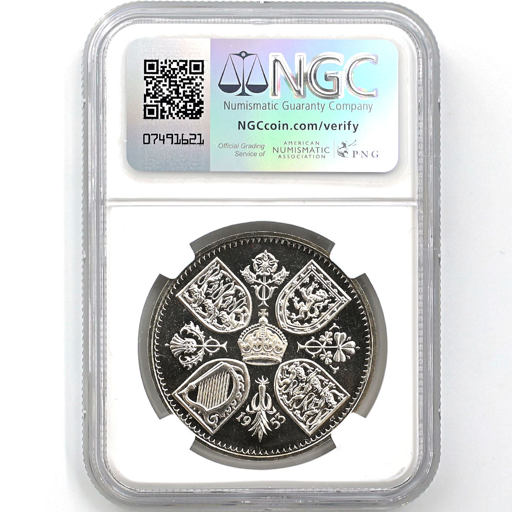 1953 �ѹ� �״��� 1���饦�� ��Ƽ�� �ץ롼�� NGC PF 66 UC ����̤������
