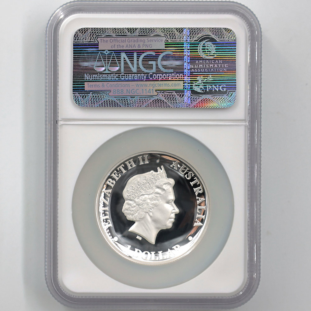 2016 ȥꥢ ϥ꡼ ʥ̥亮 1ɥ  1 ץ롼 NGC PF 70 UC ǹ ̤ åơ륤