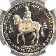 1953 �ѹ� �״��� 1���饦�� ��Ƽ�� �ץ롼�� NGC PF 67 CAMEO ����̤������