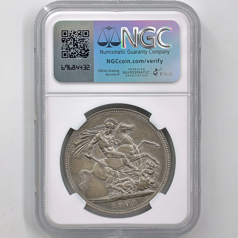 1902 �ѹ� ���ɥ��7�� 1���饦�� ��� �ץ롼�� �ޥå� NGC PF 65 MATTE ̤���ѡ�����̤������ �����ꥹ ���