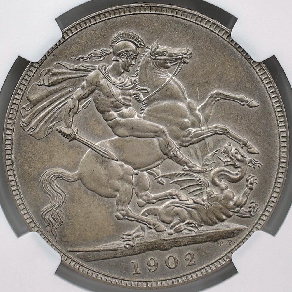 1902 �ѹ� ���ɥ��7�� 1���饦�� ��� �ץ롼�� �ޥå� NGC PF 65 MATTE ̤���ѡ�����̤������ �����ꥹ ���