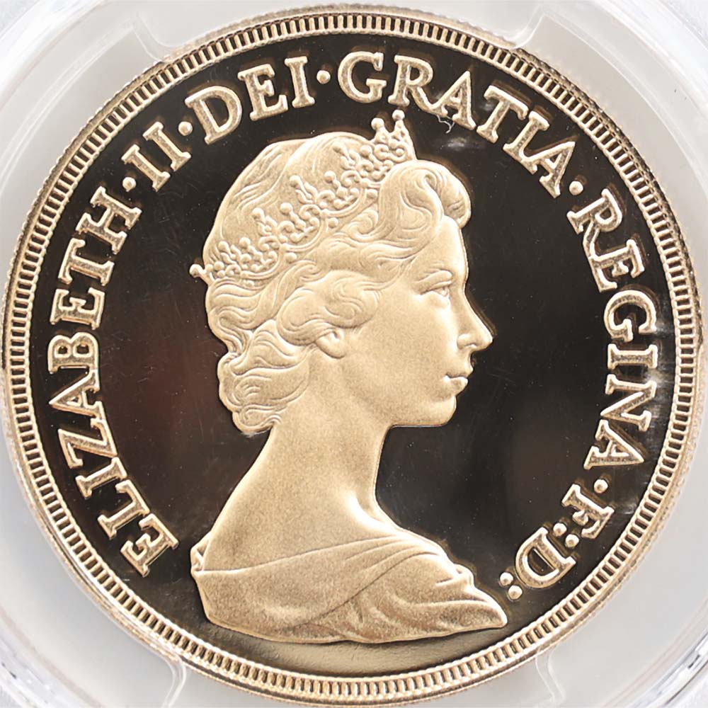 ��α�� 1981 �ѹ� ���ꥶ�٥�2�� ���֥�� 5 �ݥ�� ��� �ץ롼�� PCGS PR 70 DCAM �ǹ���� ����̤������ �����硼��ε�༣ �����ꥹ ���