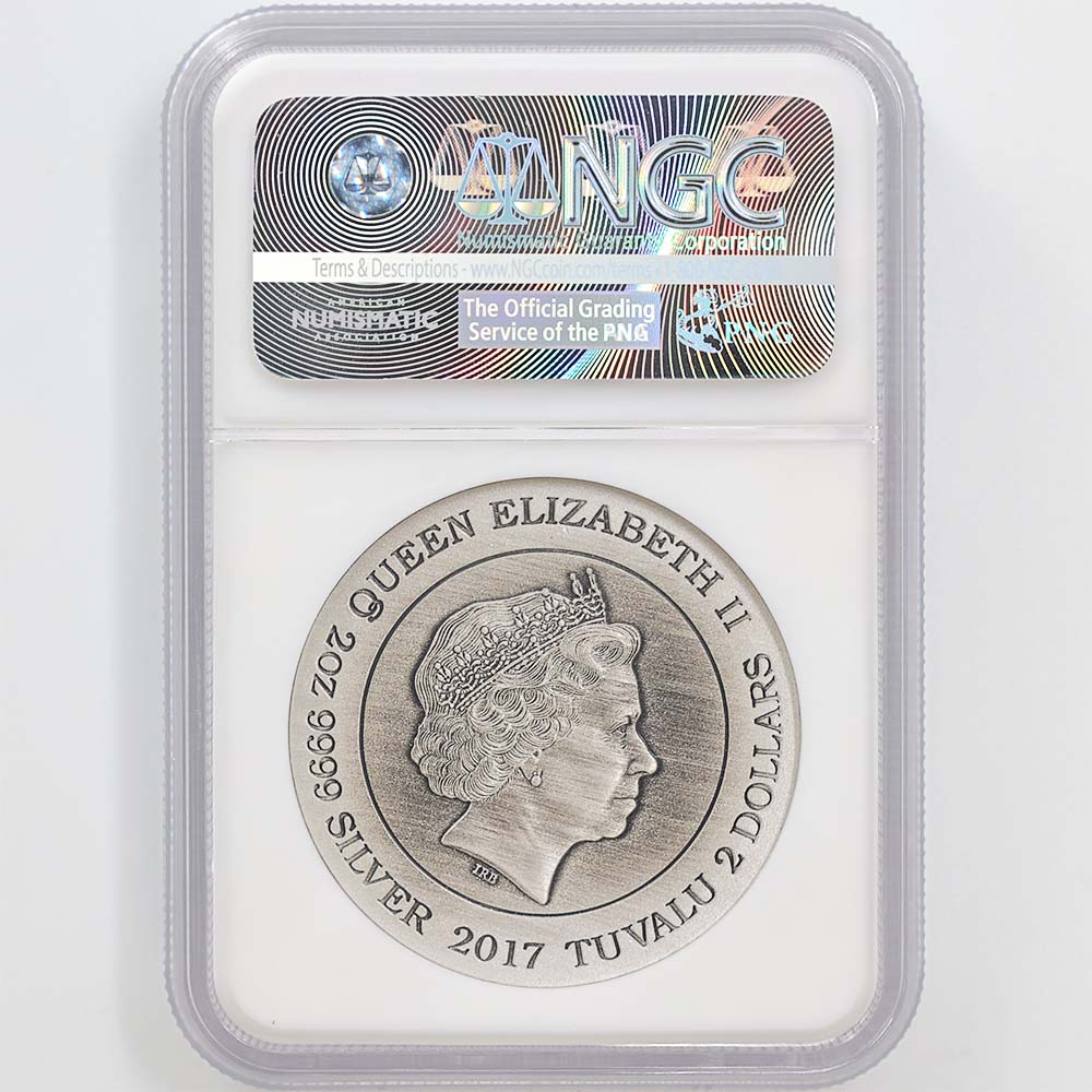 2017 ĥХ ץ롼 ϥ졼 2  ̲ν إ  NGC PF 70 ANTIQUED ER ƥž夲  ǹ ̤ Ȣ