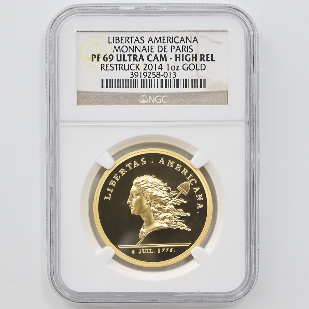 �������� 2014 �ե�� ��٥륿�� ����ꥫ���� �ϥ���꡼�� �ꥹ�ȥ饤�� 1���� ��� �ץ롼�� NGC PF 69 UC ��ǹ���� ����̤������ �ڥݥ���ȡ������ݥ������оݳ���