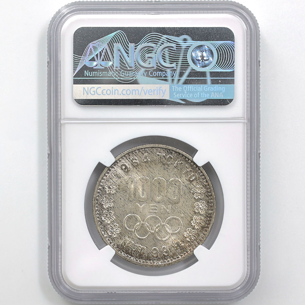 1964 ���� ��������ԥå��������ǰ ��߶�� NGC MS66 ����̤������ 1000�� ��ʾ �Ų� ��ǰ������ ����39ǯ