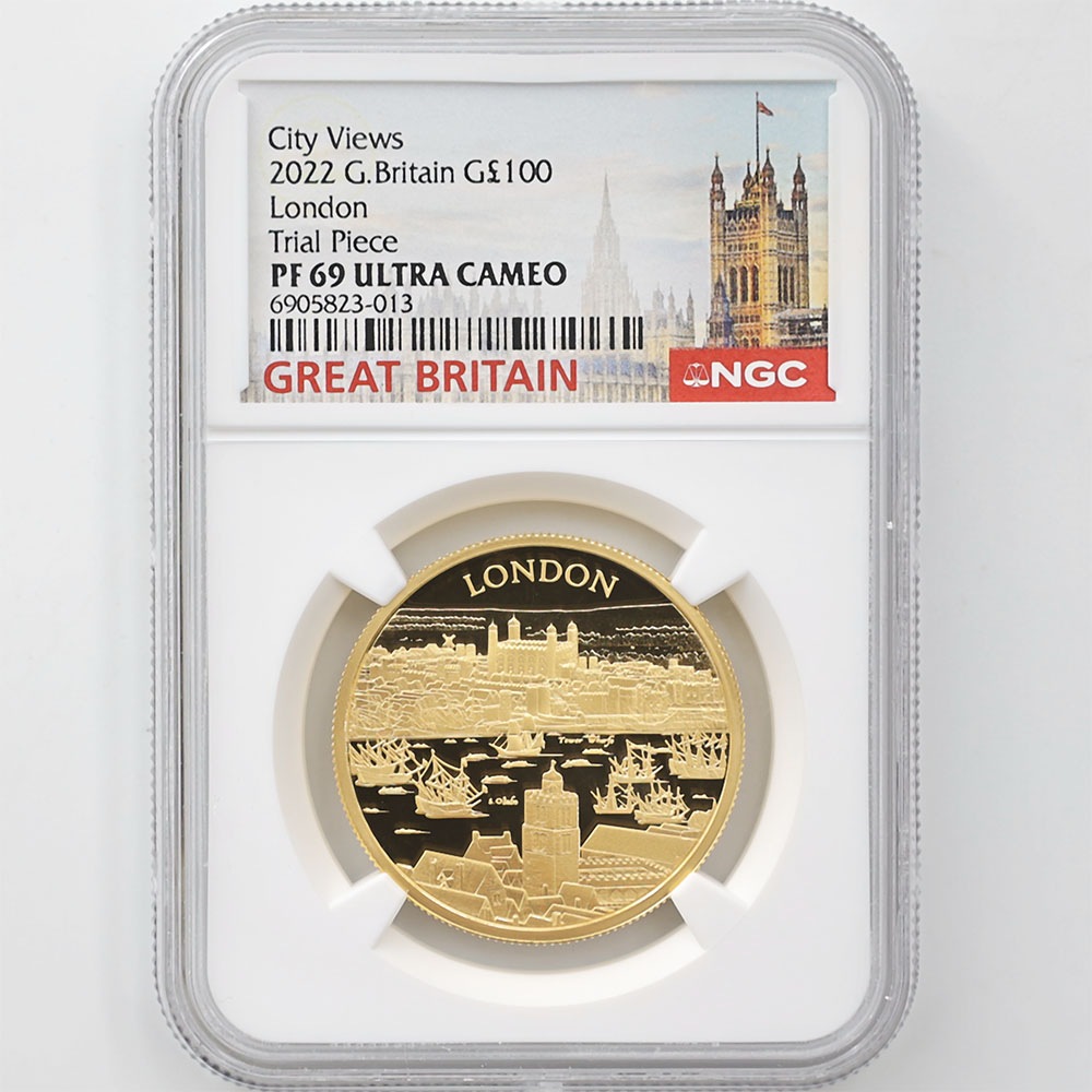 ����� 2022 �ѹ� ���ꥶ�٥�2�� �ԻԷʴ� ����ɥ� 100�ݥ�� ��� 1���� �ץ롼�� NGC PF 69 UC �ǹ���� ����̤������ ��Ȣ�� ������1��Τ�