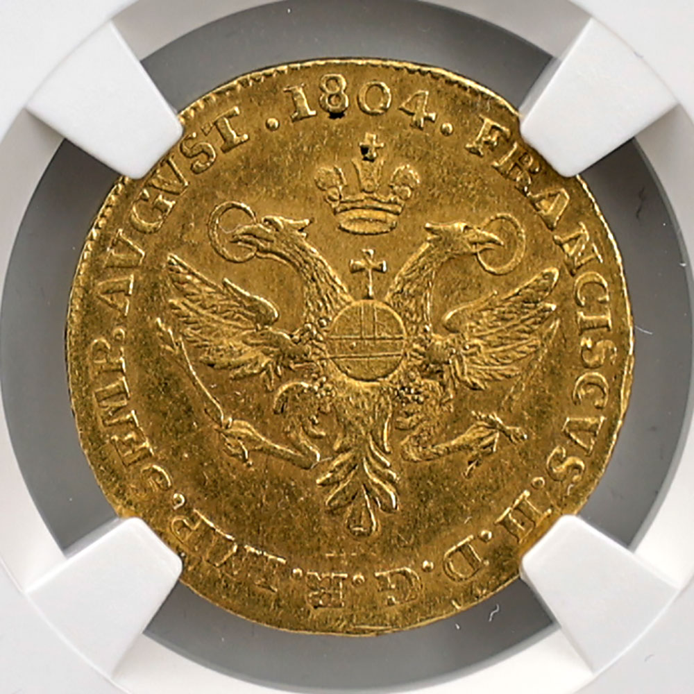 1804 �ɥ��� �衼����2�� �ϥ�֥륯 1�����å� ��� NGC MS 62 �ǹ���� ��̤������