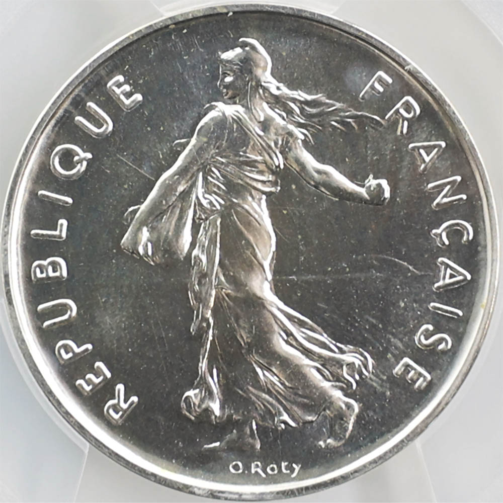 1976 �ե�� ��򼬤����� 5�ե�� �ԥ��ե��� ��� PCGS SP 69 �ǹ���� ����̤������