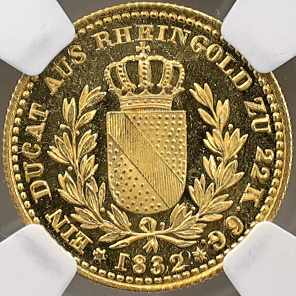 1832 �ɥ��� �쥪�ݥ��1�� �С��ǥ� 1�����å� ��� NGC MS 64 PL �ǹ���� ̤���ѡ�����̤������