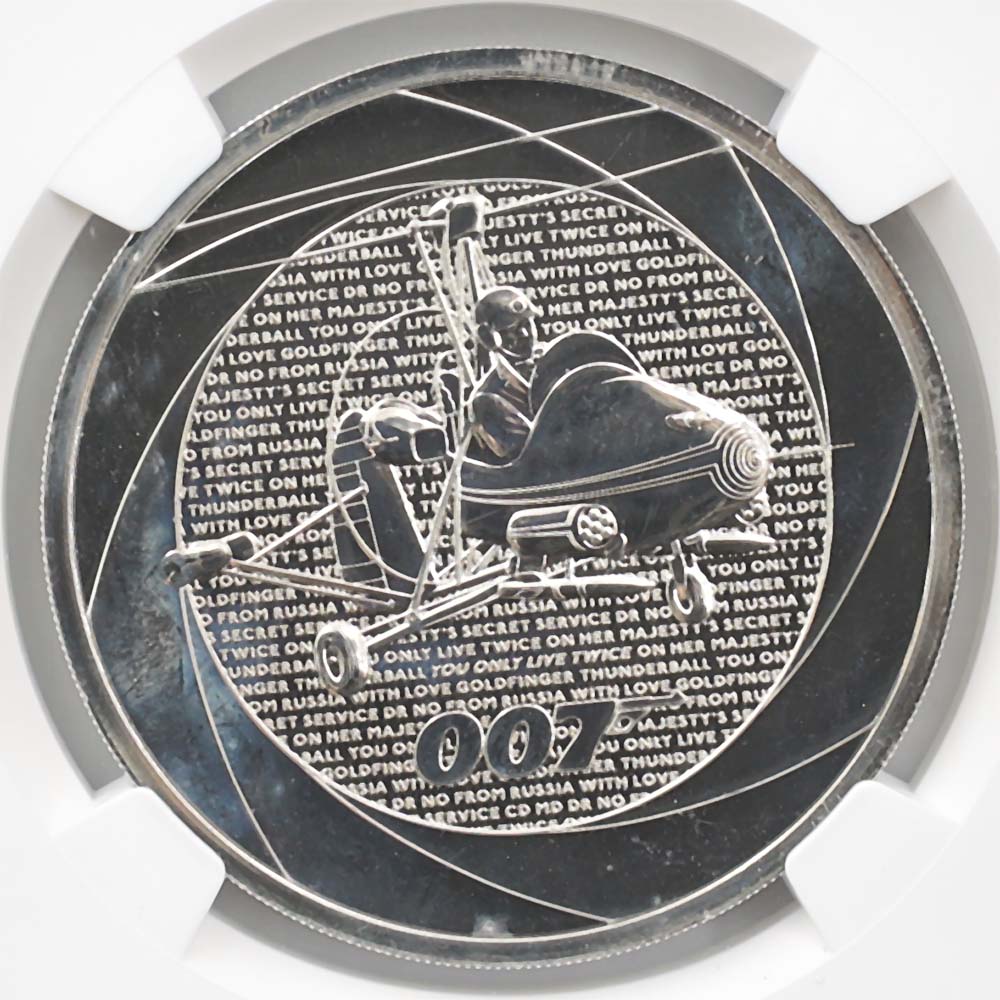 ����� 2023 �ѹ� �������ॺ���ܥ�� 007 ���꡼��60ǯ�ε��� 1970ǯ����� 5�ݥ�� ��Ƽ�� NGC MS 68 �ǹ���� ����̤������ ��Ȣ�� ������1��Τ�