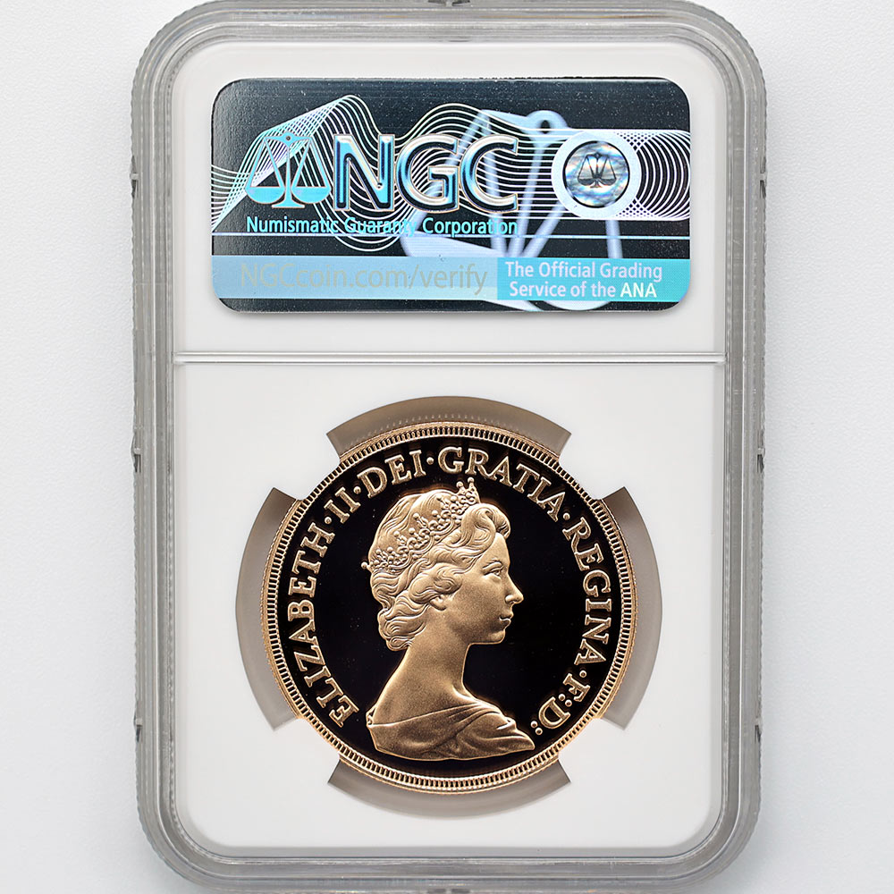 ��α�� 1980 �ѹ� ���ꥶ�٥�2�� ���֥�� 5�ݥ�ɡ�5���֥��˶�� �ץ롼�� NGC PF 70 UC �ǹ���� ����̤������ �����硼��ε�༣ �����ꥹ ���