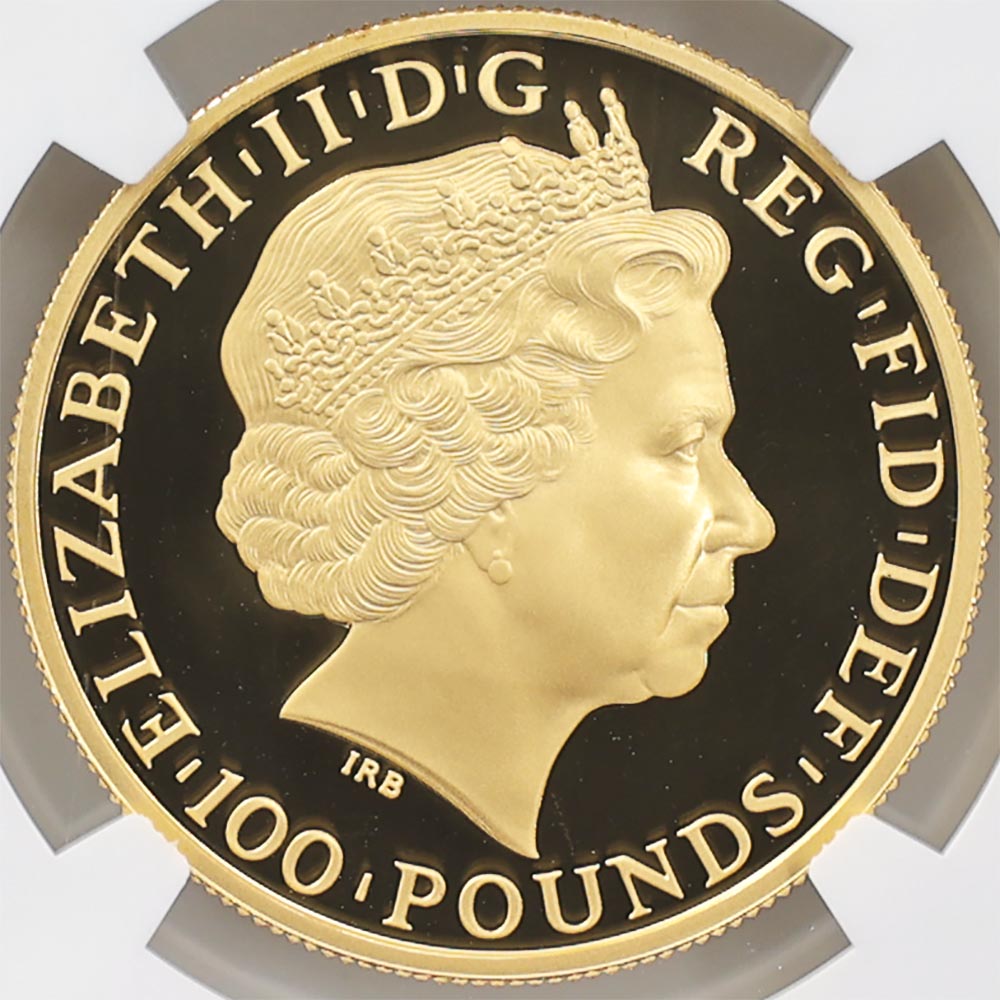  2014 ѹ ֥꥿˥ 100ݥ  1 ץ롼 NGC PF 69 UC ǹ ̤ʡڥݥȡݥоݳ