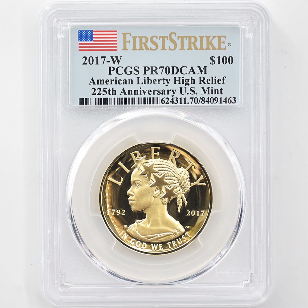 �������� 2017 ����ꥫ �ϥ���꡼�� ��ͳ�ν��� �ƹ�¤ʾ��225��ǯ��ǰ 100�ɥ� ��� 1���� �ץ롼�� PCGS PR 70 DCAM FS ������ �ǹ���� ����̤������ ��Ȣ�� �ڥݥ���ȡ������ݥ������оݳ���