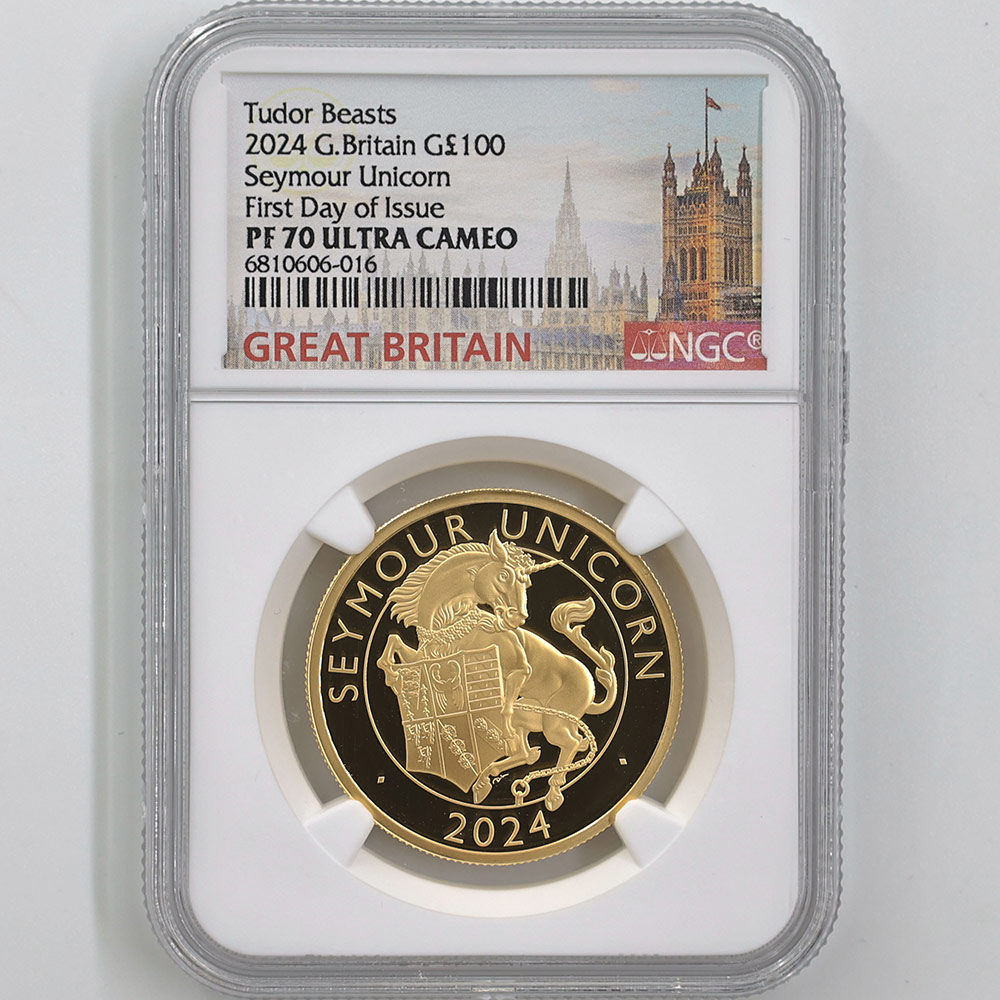 2024 �ѹ� �ƥ塼����ī����Ϥνå��쥯����� �����⥢�Υ�˥����� 100�ݥ�� ��� 1���� �ץ롼�� NGC PF 70 UC FDOI ������ �ʽ�������� �ǹ���� ����̤������ ��Ȣ�� �����ꥹ ���