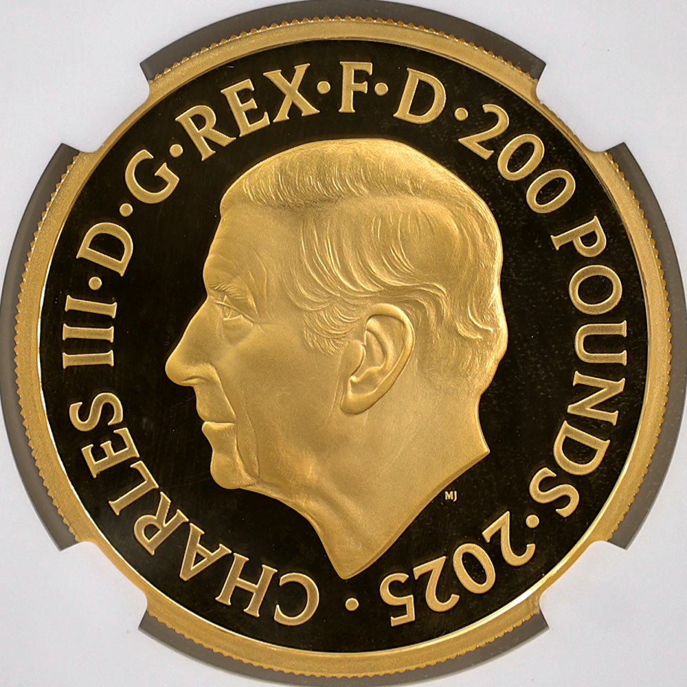 2025 �ѹ� ���㡼�륺3�� �ԻԷʴ� ���ƥ� 200�ݥ�� ��� 2���� �ץ롼�� NGC PF 70 UC FDOI �����ǡʽ�������˺ǹ���� ����̤������ ��Ȣ�� �����ꥹ ���