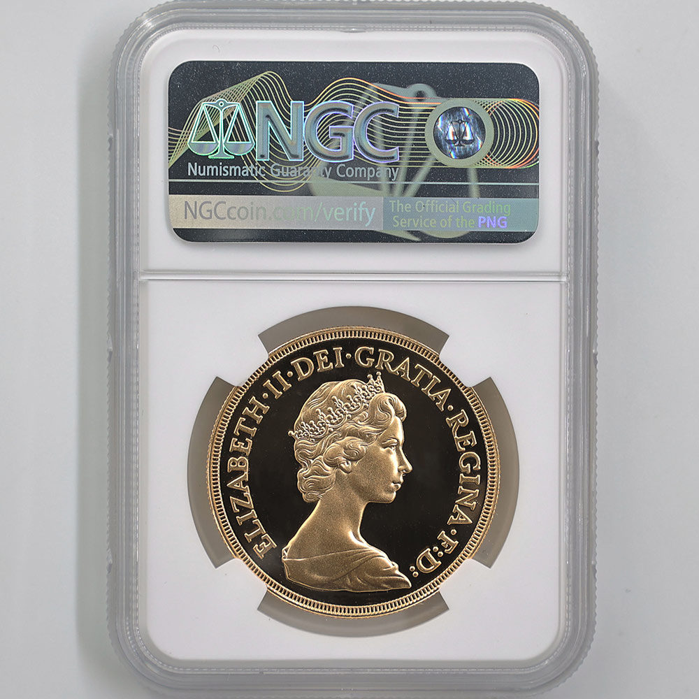 1980 �ѹ� ���ꥶ�٥�2�� ���֥�� 5�ݥ�ɡ�5���֥��˶�� �ץ롼�� NGC PF 69 UC ��ǹ���� ����̤������ �����硼��ε�༣ �����ꥹ ���