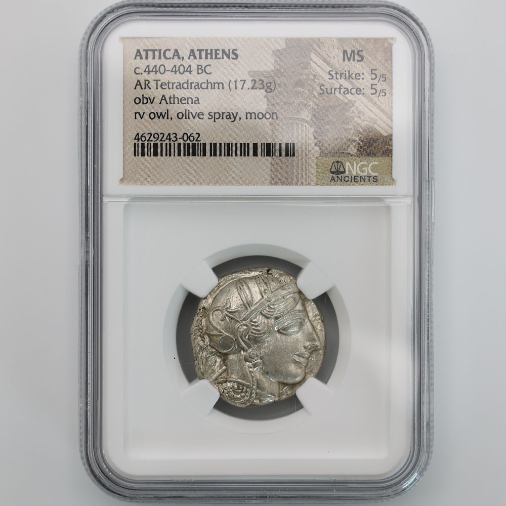 �������� c.440-404ǯBC ATTICA ���ƥ� AR�ƥȥ�ɥ饯�� ���女���� NGC MS 5/5-5/5