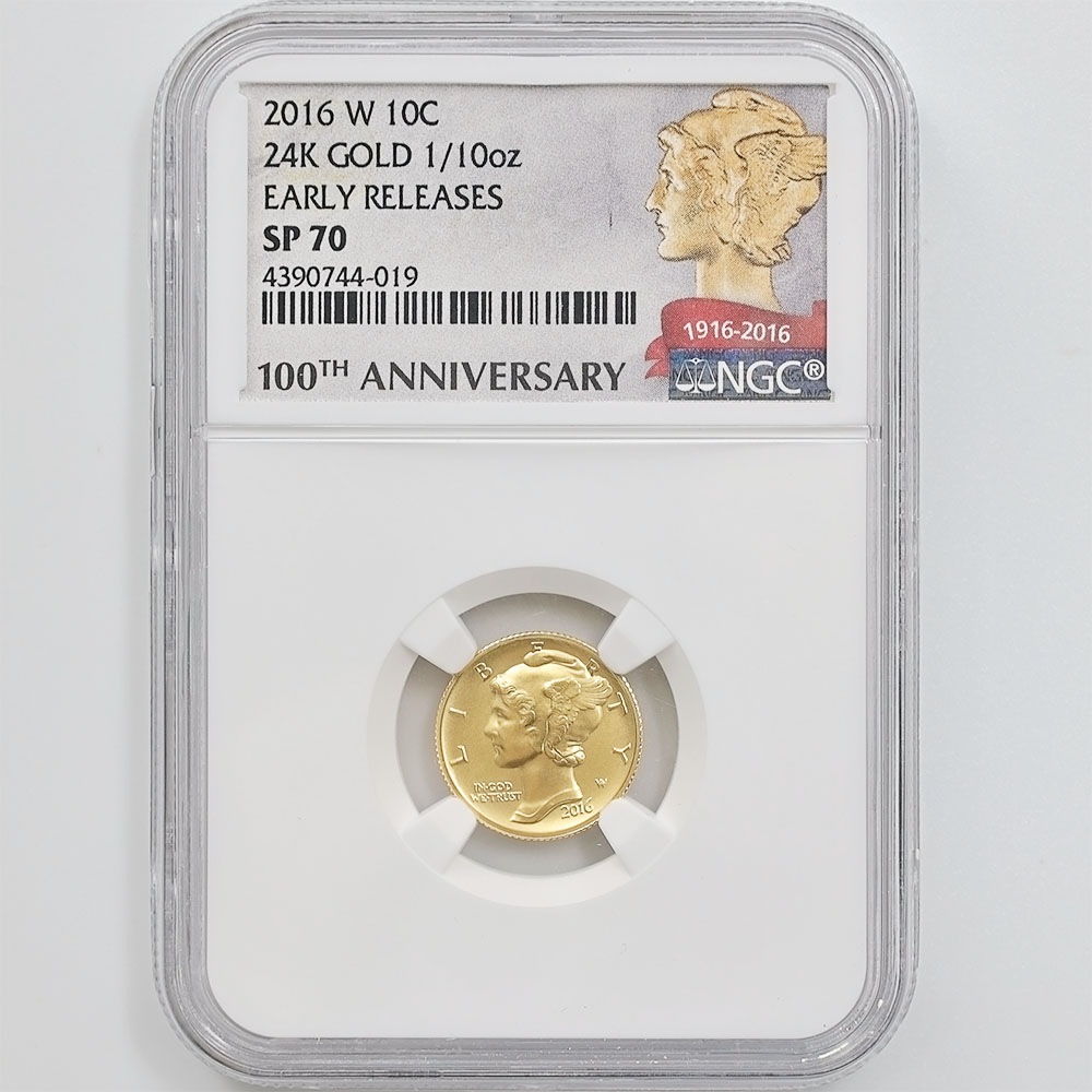 2016 ����ꥫ �ޡ�����꡼������ 100��ǯ��ǰ 10 ����� ��� 1/10 ���� ̤���� NGC SP 70 ER ������ �ǹ���� ����̤������