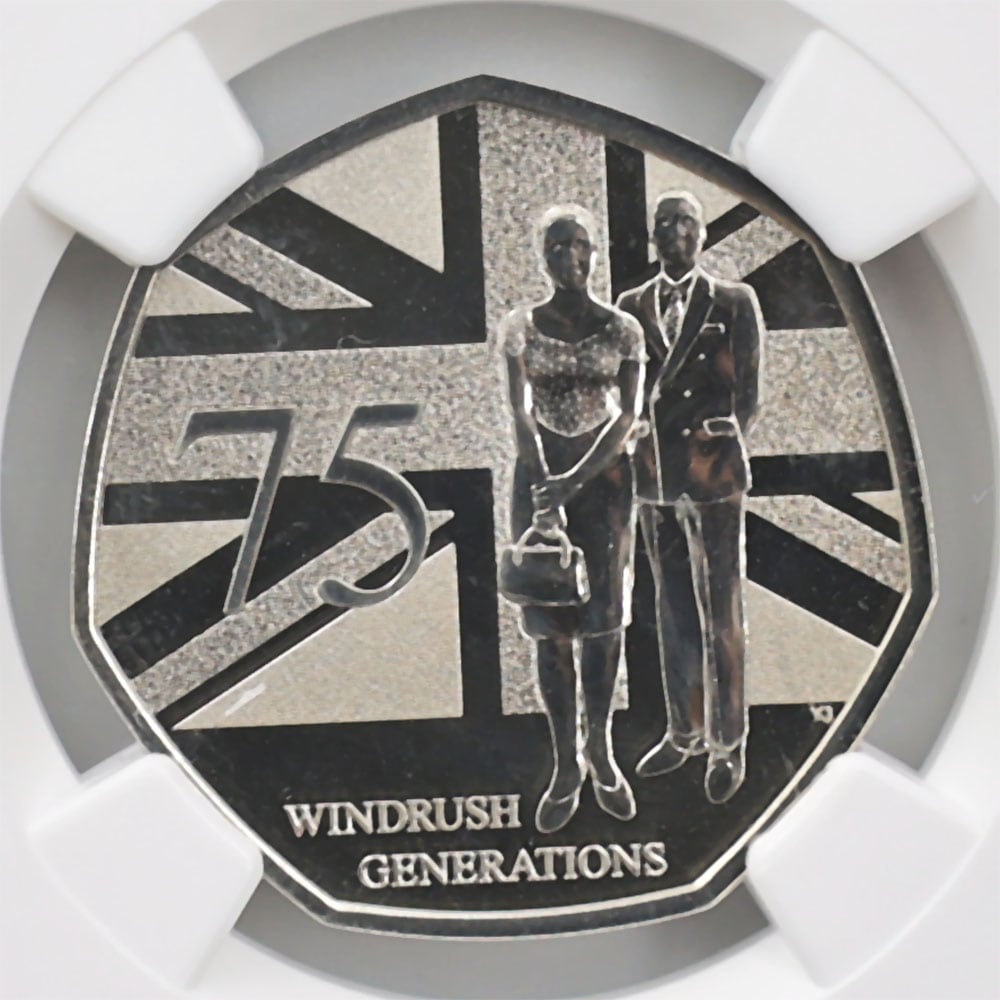 ����� 2023 �ѹ� ������ɥ�å�������75��ǯ 50�ڥ� ��Ƽ�� NGC MS 68 DPL �ǹ���� ����̤������ ��Ȣ�� ������1��Τ�