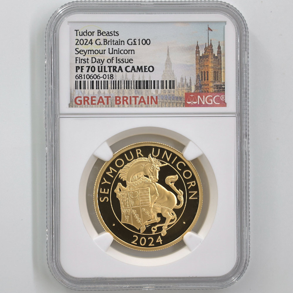 2024 �ѹ� �ƥ塼����ī����Ϥνå��쥯����� �����⥢�Υ�˥����� 100�ݥ�� ��� 1���� �ץ롼�� NGC PF 70 UC FDOI ������ �ʽ�������� �ǹ���� ����̤������ ��Ȣ�� �����ꥹ ���