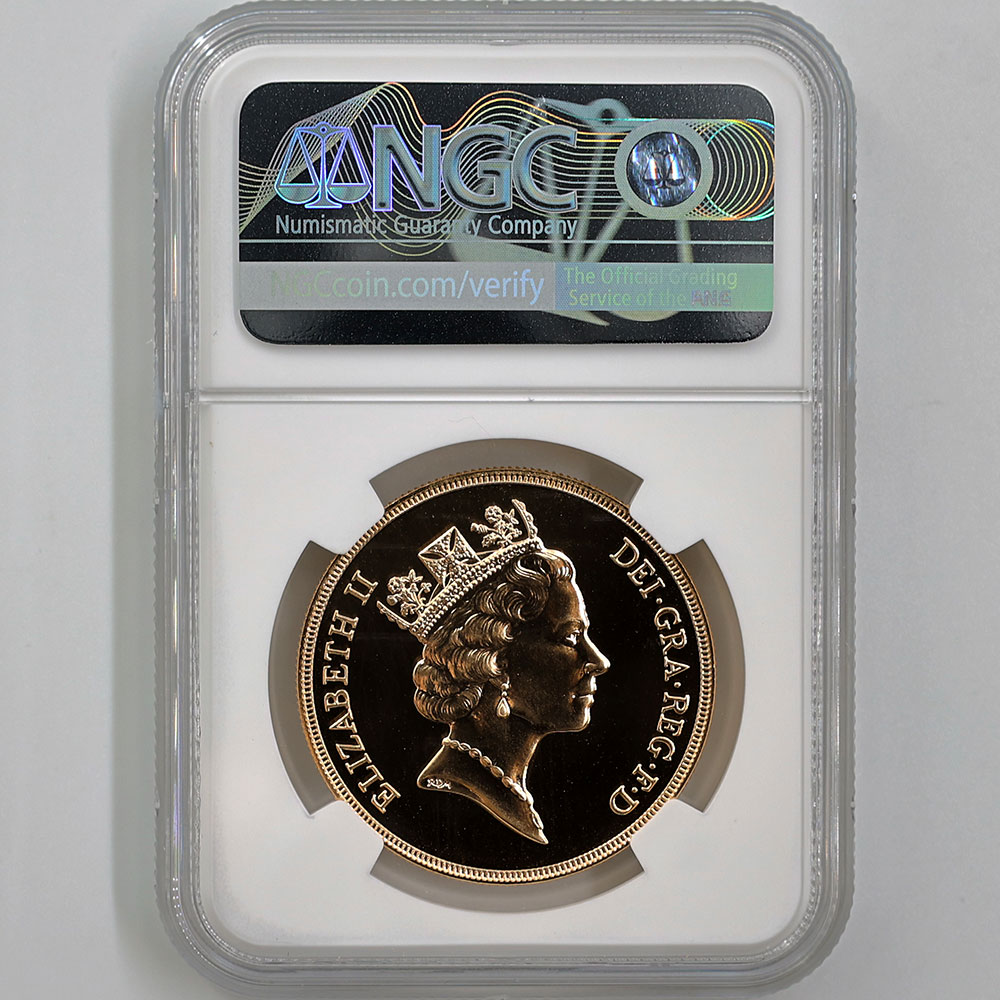 ��α�� 1990 �ѹ� ���ꥶ�٥�2�� ���֥�� 5�ݥ�ɡ�5���֥��˶�� NGC MS 70 DPL �ǹ���� ����̤������ �����硼��ε�༣ �����ꥹ ���