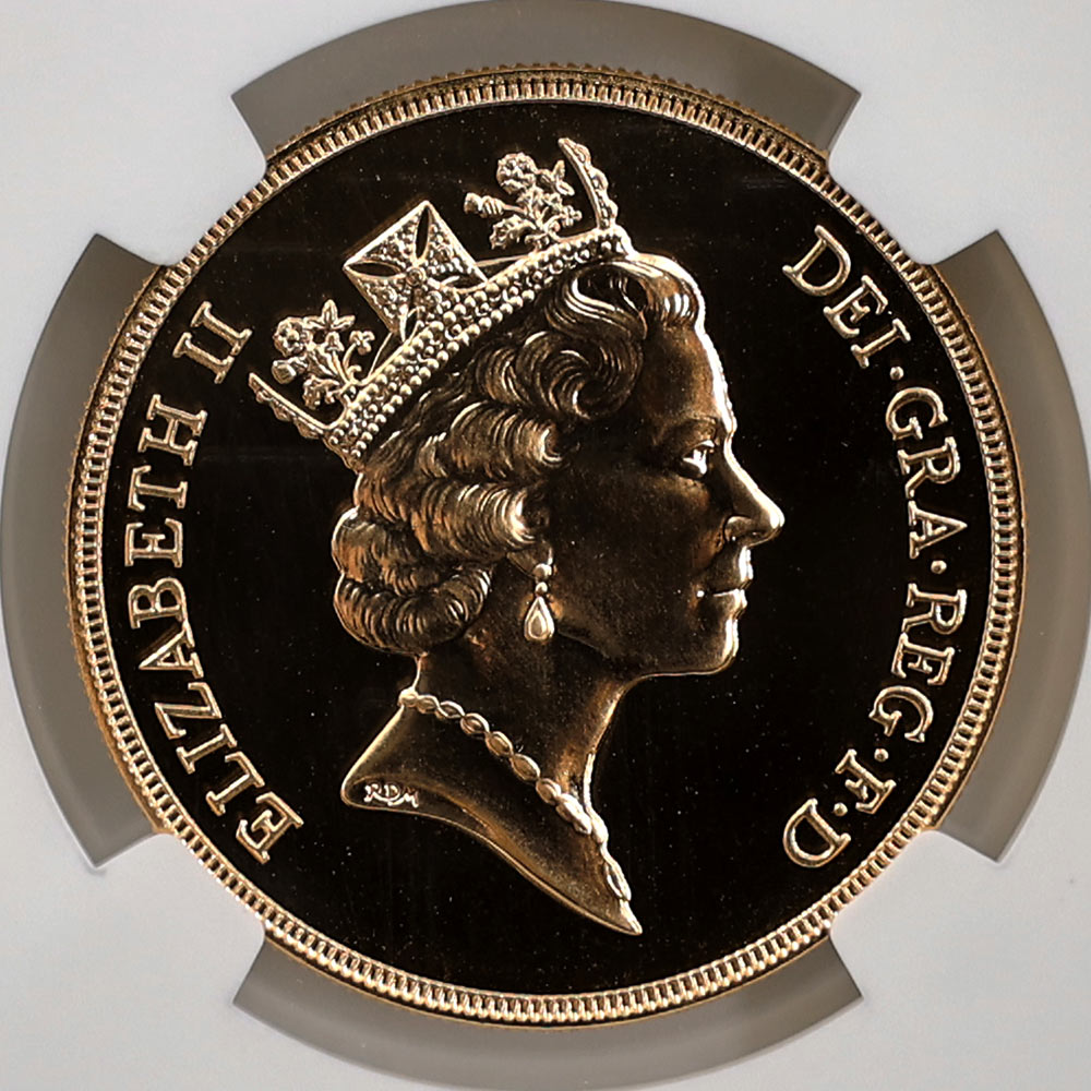 ��α�� 1990 �ѹ� ���ꥶ�٥�2�� ���֥�� 5�ݥ�ɡ�5���֥��˶�� NGC MS 70 DPL �ǹ���� ����̤������ �����硼��ε�༣ �����ꥹ ���