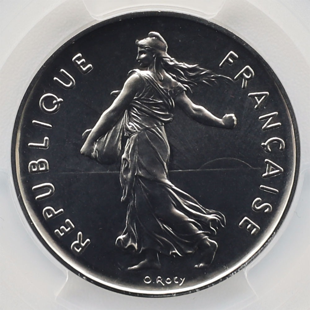 1981 �ե�� ��򼬤����� 5�ե�� �ԥ��ե��� ��Ƽ�� PCGS SP 67 ��ǹ���� ����̤������