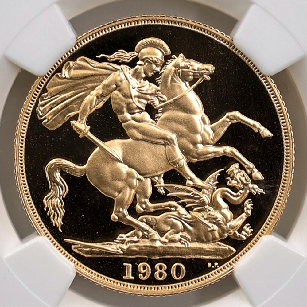 1980 �ѹ� ���ꥶ�٥�2�� ���֥�� 2�ݥ�ɡ�2���֥��˶�� �ץ롼�� NGC PF 69 UC ��ǹ���� ����̤������ �����硼��ε�༣ �����ꥹ ���