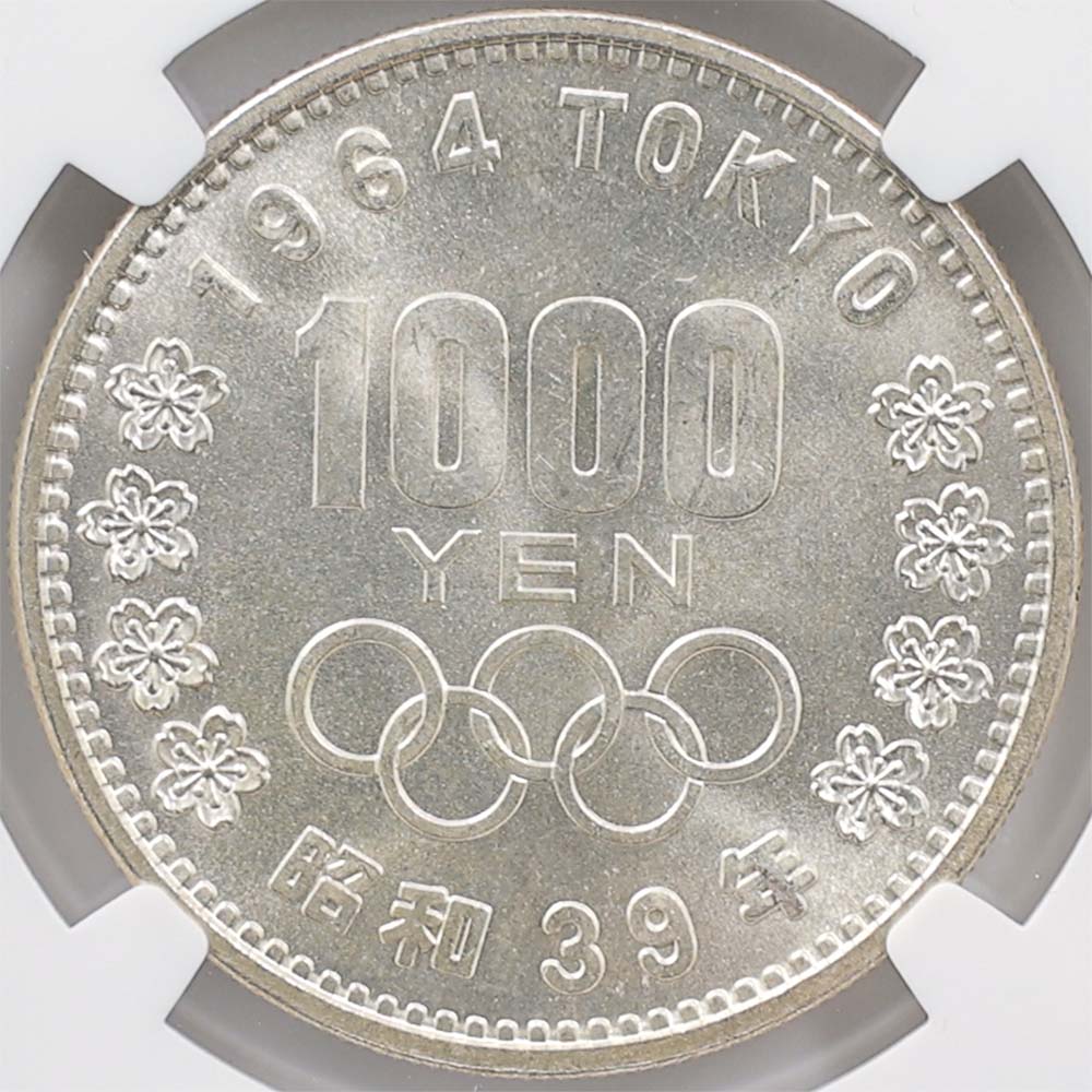 1964 ���� ��������ԥå��������ǰ ��߶�� NGC MS64 ̤���ѡ�����̤������ 1000�� ��ʾ �Ų� ��ǰ������ ����39ǯ