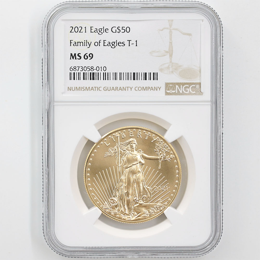 �������� 2021 ����ꥫ �ե��ߥ꡼���֥������� ������1 50�ɥ� ��� 1���� ̤���� NGC MS 69 ��ǹ���� ����̤������ �ڥݥ���ȡ������ݥ������оݳ���