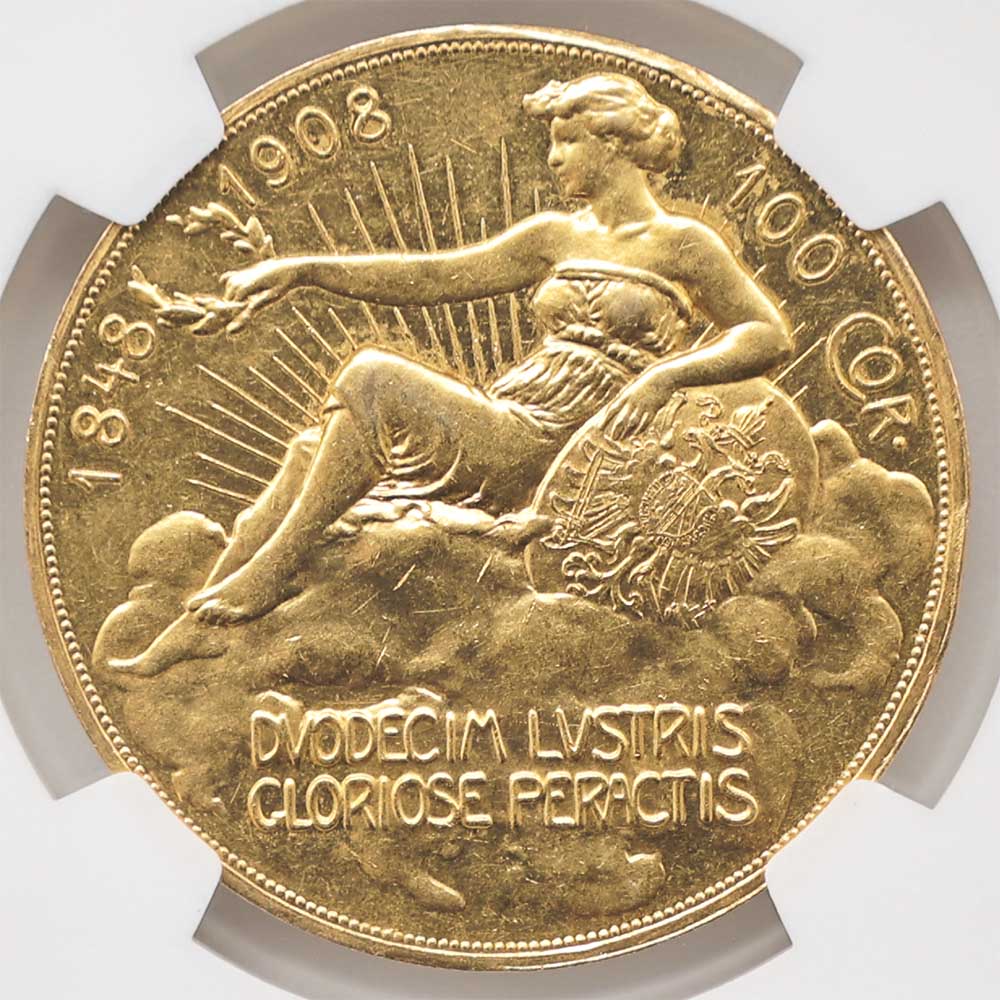 �������� 1908 �������ȥꥢ ����ν��� 100������ ���  �ץ롼�� NGC PF 58 ������ �ե��ġ��衼����1�� ¨��60��ǯ��ǰ�ڥݥ���ȡ������ݥ������оݳ���