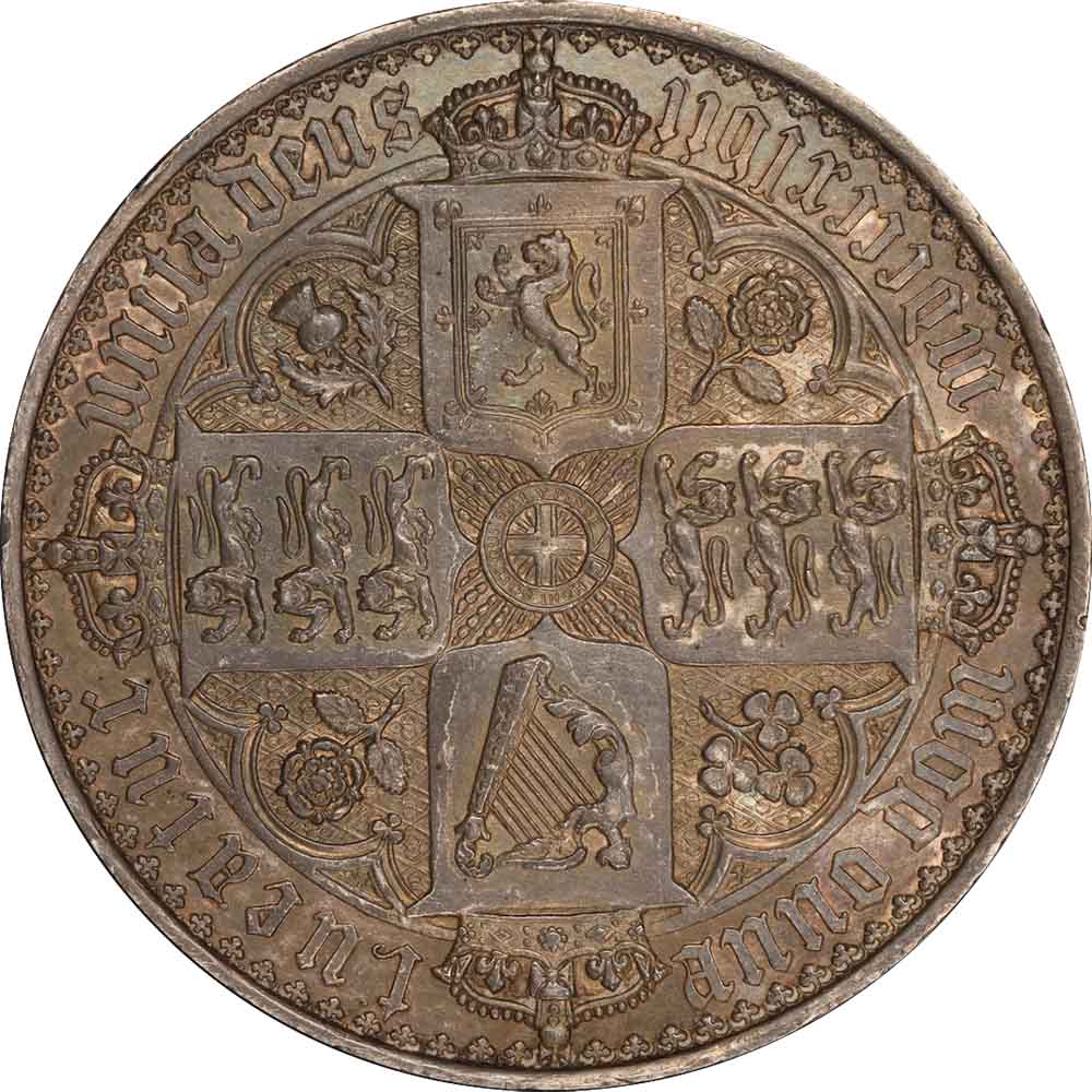 �������� 1847 �ѹ� �ӥ��ȥꥢ���� �����å����饦�� 1���饦�� ��� �ץ롼�� PCGS PR 61 UNDECIMO EDGE ��̤�����ʡڥݥ���ȡ������ݥ������оݳ���