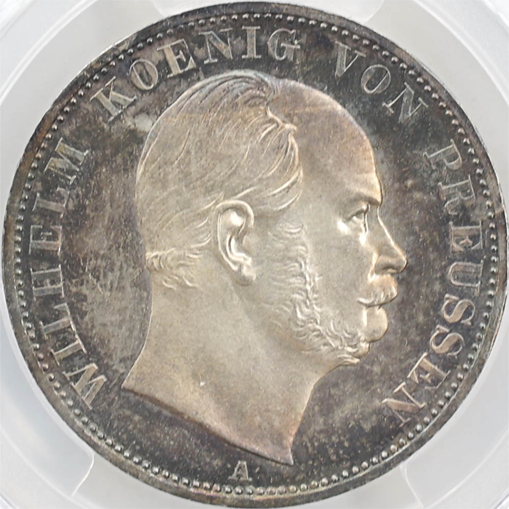 1868 ɥ ץ إ1 1顼  ץ롼 PCGS PR 65+ CAM ǹ ̤ѡ̤