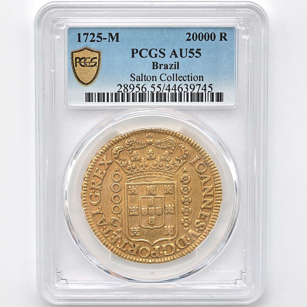 �������� 1725 �֥饸�� ���祢��5�� 20000�쥤�� ��� PCGS AU 55 �����ʡڥݥ���ȡ������ݥ������оݳ���
