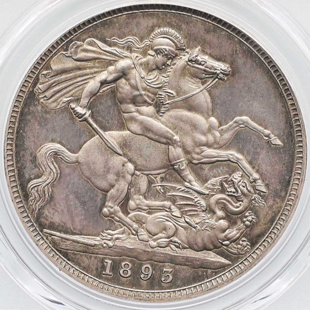 �������� 1893 �ѹ�ʥ����ꥹ�� �������ȥꥢ 1���饦�� ��� PCGS PR 65 ̤���ѡ�����̤�����ʡڥݥ���ȡ������ݥ������оݳ���