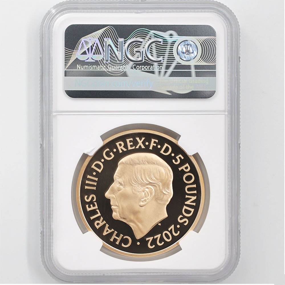 2022 �ѹ� ���ꥶ�٥�2�� �����Ų����鵭ǰ 5�ݥ�� ��� �ץ롼�� NGC PF 70 UC FR ������ �ǹ���� ����̤������ ��Ȣ�� �����ꥹ ���