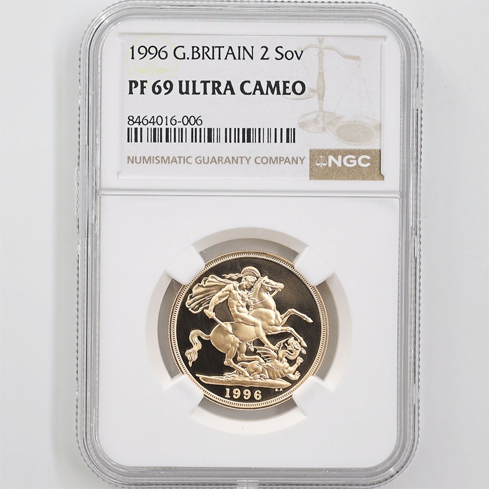 �������� 1996 �ѹ� ���ꥶ�٥�2�� ���֥�� 2�ݥ�ɡ�2���֥��˶�� �ץ롼�� NGC PF 69 UC ��ǹ���� ����̤�����ʡڥݥ���ȡ������ݥ������оݳ���