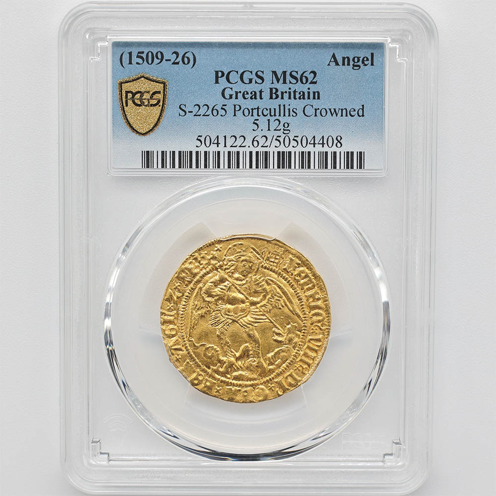 �������� 1509-26 �ѹ�ʥ����ꥹ�� ���󥰥��� �إ�꡼8�� ���󥸥����� PCGS MS 62 ��ǹ���� ��̤�����ʡڥݥ���ȡ������ݥ������оݳ���