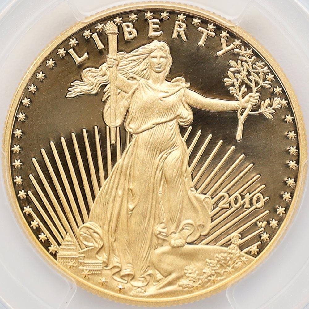 �������� 2010 ����ꥫ ������ɥ������� 50�ɥ� ��� 1���� PCGS PR 70 DCAM  �ǹ���� ����̤�����ʡڥݥ���ȡ������ݥ������оݳ���