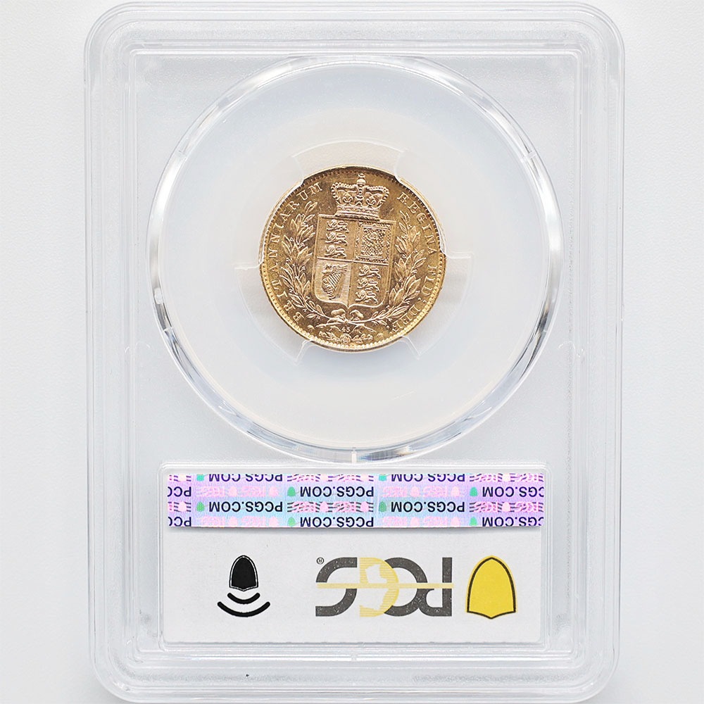 �������� 1871 �ѹ�ʥ����ꥹ�� �������ȥꥢ���� 1�ݥ�ɡ�1���֥��� ��� PCGS MS 63 ̤������ ��󥰥إå� �ڥݥ���ȡ������ݥ������оݳ���