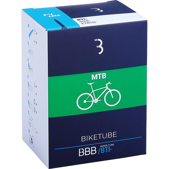 BBB 26インチ×1.75～2.35 米式33mm BTI-62 インナーチューブ