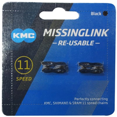 KMC ミッシングリンク CL555R 11段 BK KMC、シマノ11段 チェーン