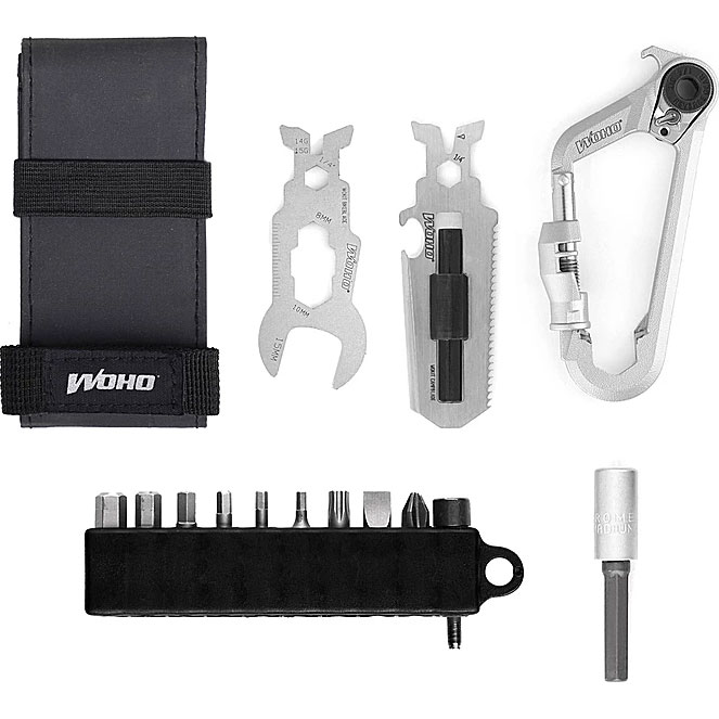 WOHO Wokit 2.0 バイクパッキングキット 携帯ツールキット マット
