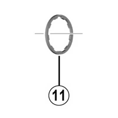 11]ギア間座（t=2.18mm） | シマノスモールパーツ,ロードバイク